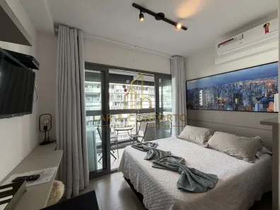 Apartamento com 1 Quarto para alugar, 21m² no Pinheiros, São Paulo