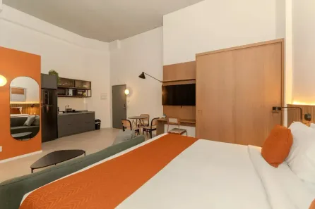 Apartamento com 1 Quarto para alugar, 40m² no República, São Paulo