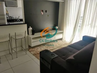 Apartamento com 2 Quartos para alugar, 50m² no Vila Augusta, Guarulhos