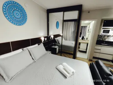 Apartamento com 1 Quarto para alugar, 30m² no Indianópolis, São Paulo