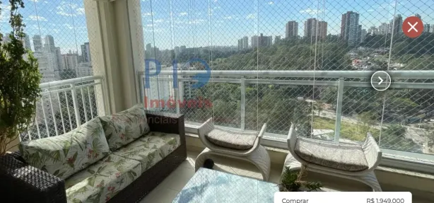 Apartamento com 3 Quartos à venda, 171m² no Vila Andrade, São Paulo