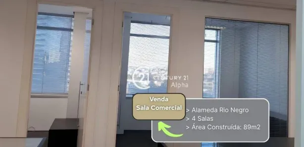 Sala Comercial à venda, 89m² no Alphaville Centro Industrial e Empresarial/Alphaville., Barueri