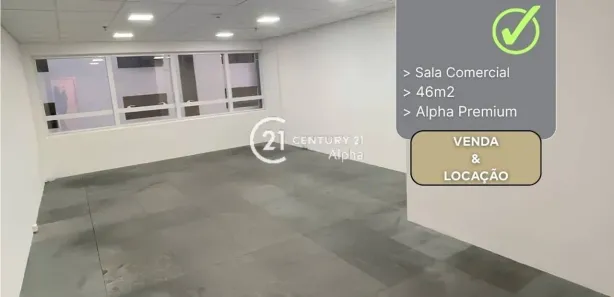 Sala Comercial para venda ou aluguel, 51m² no Alphaville Centro Industrial e Empresarial/Alphaville., Barueri