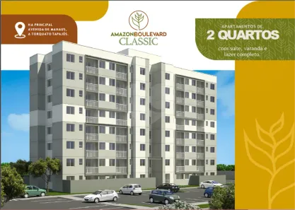 Apartamento com 2 Quartos à venda, 48m² no Alvorada, Manaus