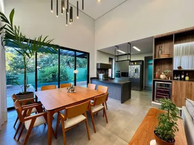 Casa de Condomínio com 3 Quartos para alugar, 219m² no Residencial e Empresarial Alphaville, Ribeirão Preto