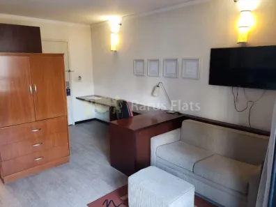 Flat com 1 Quarto para alugar, 35m² no Itaim Bibi, São Paulo