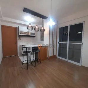 Apartamento com 2 Quartos para alugar, 48m² no Condomínio Residencial Colinas do Paratehy, São José dos Campos