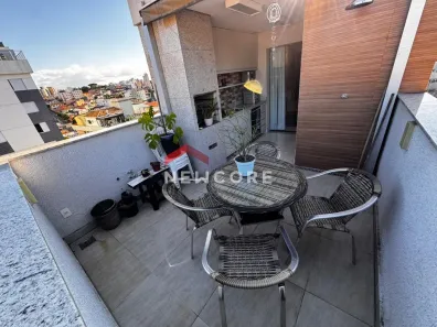Cobertura com 2 Quartos à venda, 125m² no Sagrada Família, Belo Horizonte