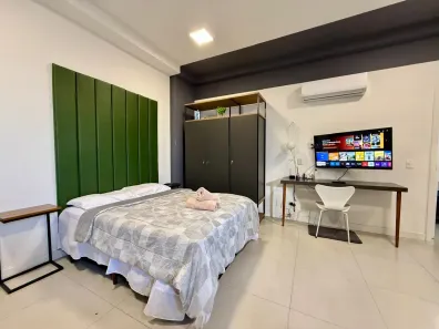 Apartamento com 1 Quarto para alugar, 32m² no Pantanal, Florianópolis