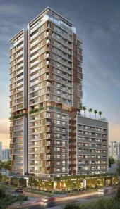 Apartamento com 1 Quarto à venda, 46m² no Indianópolis, São Paulo