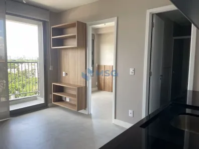 Apartamento com 2 Quartos para alugar, 37m² no Santo Amaro, São Paulo