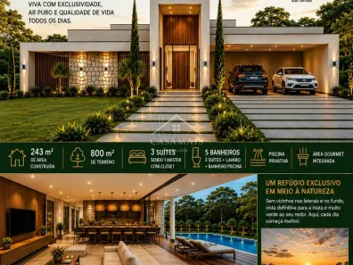 Casa com 3 Quartos à venda, 243m² no San Diego, Vargem Grande Paulista
