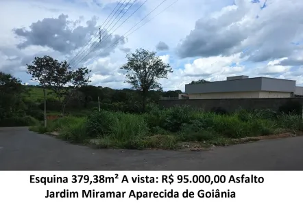 Lote/Terreno à venda, 379m² no Jardim Miramar, Aparecida de Goiânia