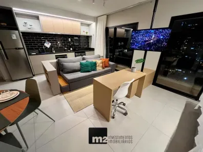 Flat com 1 Quarto à venda, 46m² no Setor Bueno, Goiânia