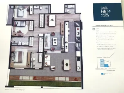 Apartamento com 3 Quartos à venda, 148m² no Butantã, São Paulo