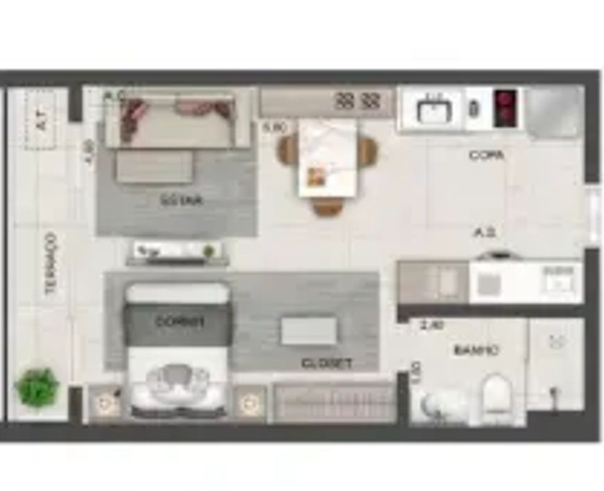 LEDGE BROOKLIN - APARTAMENTOS no Brooklin Paulista, São Paulo