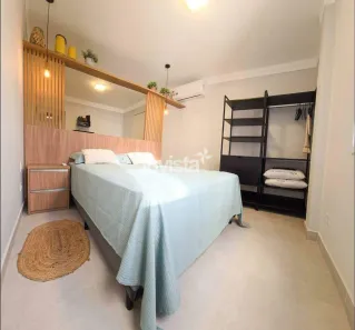 Apartamento com 1 Quarto para alugar, 46m² no Aparecida, Santos