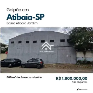 Galpão/Depósito/Armazém à venda, 600m² no Atibaia Jardim, Atibaia
