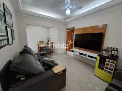 Apartamento com 2 Quartos à venda, 60m² no Campo Grande, Santos