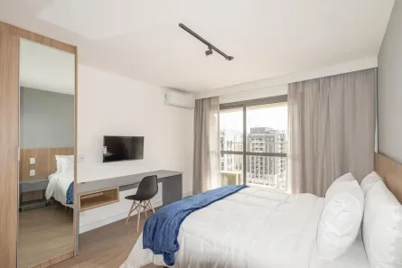 Apartamento com 1 Quarto à venda, 30m² no Indianópolis, São Paulo