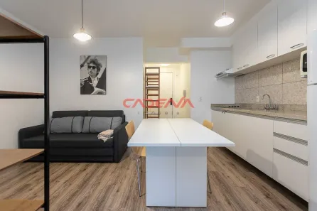 Apartamento com 1 Quarto para alugar, 33m² no Vila Izabel, Curitiba