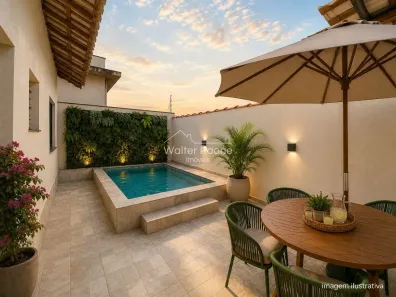 Casa de Condomínio com 2 Quartos à venda, 49m² no Balneario Gaivotas, Itanhaém