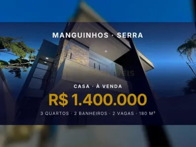 Casa com 3 Quartos à venda, 180m² no Manguinhos, Serra