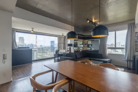 Apartamento com 1 Quarto para alugar, 63m² no Cidade Monções, São Paulo