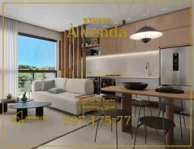 Apartamento com 1 Quarto à venda, 23m² no Praia do Canto, Vitória