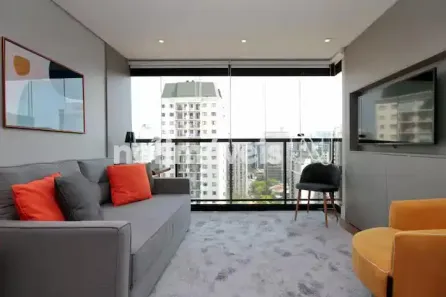 Apartamento com 1 Quarto para venda ou aluguel, 44m² no Vila Olímpia, São Paulo