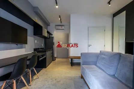 Flat com 1 Quarto para alugar, 32m² no Pinheiros, São Paulo