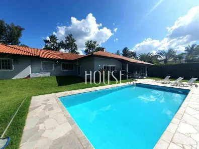 Casa de Condomínio com 3 Quartos para venda ou aluguel, 550m² no Lago Azul, Araçoiaba da Serra