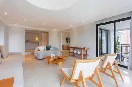 Apartamento com 4 Quartos para alugar, 310m² no Santo Amaro, São Paulo