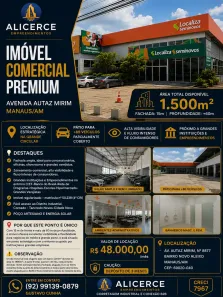 Galpão/Depósito/Armazém para alugar, 973m² no Jorge Teixeira, Manaus