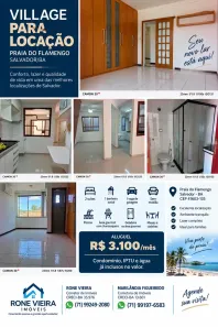 Apartamento com 2 Quartos para alugar, 80m² no Stella Maris, Salvador