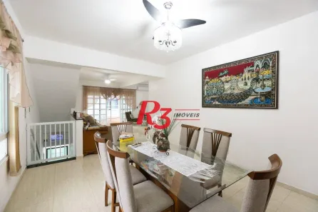 Casa com 3 Quartos à venda, 200m² no Campo Grande, Santos