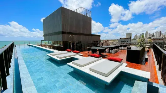 Flat com 1 Quarto à venda, 24m² no Tambaú, João Pessoa