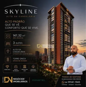 Apartamento com 3 Quartos à venda, 147m² no Candelária, Natal