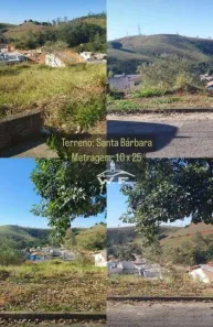 Lote/Terreno à venda, 250m² no Residencial Santa Bárbara, Guaratinguetá