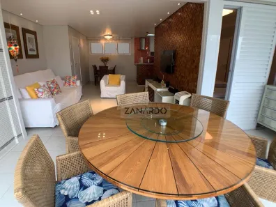 Apartamento com 4 Quartos para alugar, 132m² no Riviera, Bertioga
