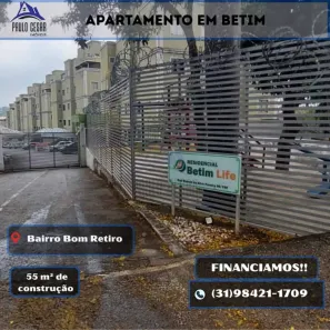 Apartamento com 3 Quartos à venda, 75m² no Chácara, Betim