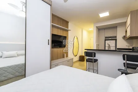 Apartamento com 1 Quarto à venda, 26m² no Bigorrilho, Curitiba