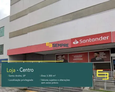 Ponto Comercial para alugar, 3300m² no Centro, Santo André