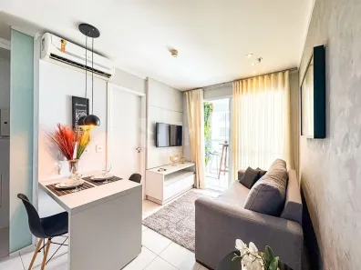 Apartamento com 1 Quarto para alugar, 41m² no Jardim Goiás, Goiânia
