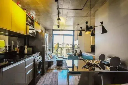 Apartamento com 1 Quarto à venda, 35m² no Santo Amaro, São Paulo