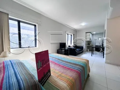 Flat com 1 Quarto à venda, 33m² no Cidade Monções, São Paulo