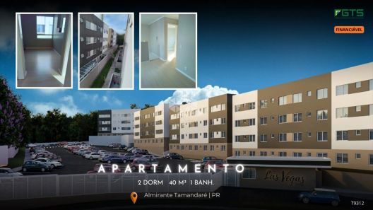 Apartamento com 2 Quartos à venda, 51m² no Bonfim, Almirante Tamandaré