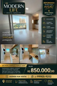 Apartamento com 2 Quartos à venda, 60m² no Bento Ferreira, Vitória