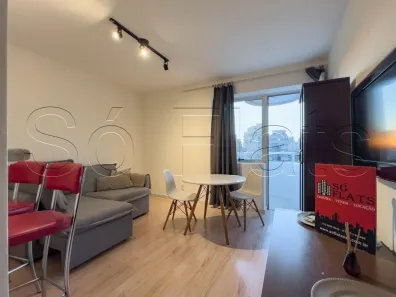 Apartamento com 1 Quarto para alugar, 41m² no Cerqueira César, São Paulo