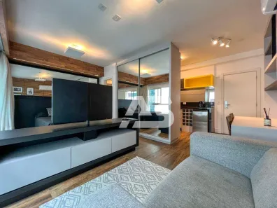 Apartamento com 1 Quarto para alugar, 33m² no Batel, Curitiba